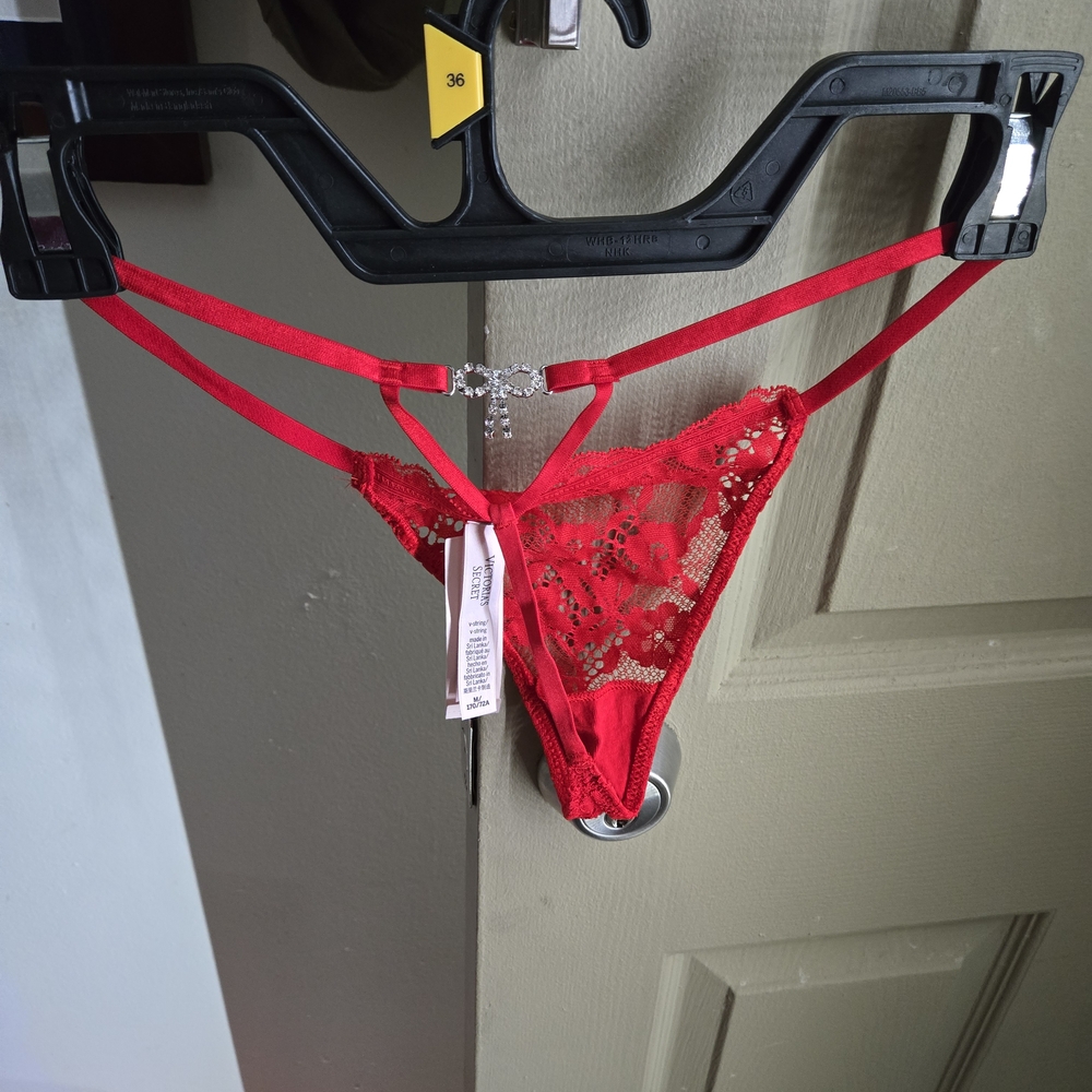 Victoria's Secret Red Lace Panties